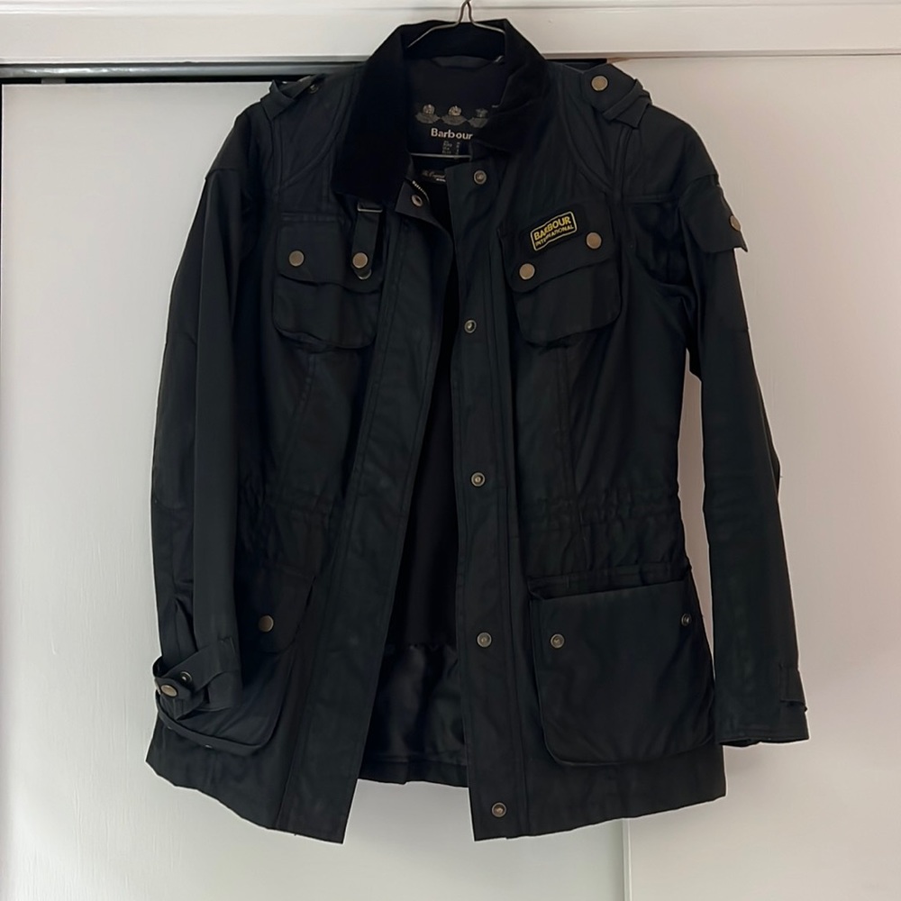 Barbour speedway jacket with tags